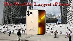 World's Largest iPhone
