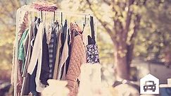 How To Hang Clothes For A Garage Sale [12 Ideas] — Garage DIY Ideas