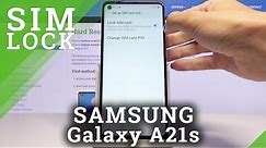 How to Change PIN to SIM of Samsung Galaxy A21s - Set SIM PIN