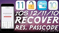 iOS 12 / iOS 11 / iOS 10 How to Recover The RESTRICTIONS PASSCODE