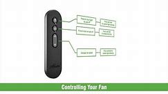 Using a Remote Control to Control your Hunter Ceiling Fan