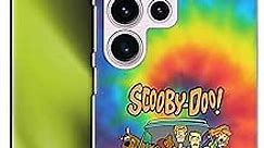 Head Case Designs Officially Licensed Scooby-Doo Tie Dye Mystery Inc. Hard Back Case Compatible with Samsung Galaxy S23 Ultra 5G
