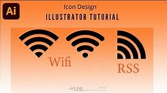 How to make wifi Icon in Adobe Illustrator 2020 | Fast and Easy Tutorial