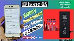 iPhone 6/6S Battery Replacement | iPhone Battery Change Easy Method | How to Replace iPhone Battery.