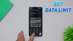 Hotspot Data STOP: How To Set Internet Limit for Hotspot in Samsung Mobile?