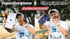 Cheap iPhone 🆚 Expensive iPhone Camera Comparison Test In 2024