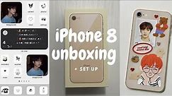 Aesthetic iPhone 8 unboxing in 2021 📦📱// iPhone from shopee philippines ☁️