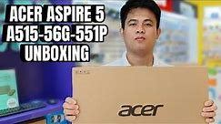 ACER "ASPIRE 5 A515-56G-551P" - UNBOXING VIDEO