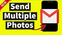 How To Send Multiple Pictures By Email on Iphone (EASY)