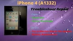 iPhone 4 A1332 - Dead Set - Troubleshoot Repair - Fixed