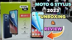Moto G stylus 2023 Unboxing & Review For Straight talk, boost mobile, metro by t-mobile, more
