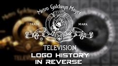 MGM Television logo history in reverse