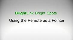 Epson BrightLink Projectors | How to Use the Remote Control as a Pointer