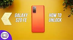 How to Unlock Samsung Galaxy S20 FE and Use it with Any Carrier