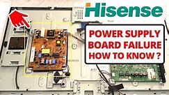 Why Hisense TV Wont turn on- Power Supply Unit Failure -Why Hisense TV Red Light Blinking