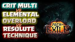 3.3 Critical Multiplier, Elemental Overload, and Resolute Technique | PATH OF EXILE