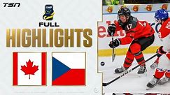 Canada vs. Czechia FULL HIGHLIGHTS - World Juniors 2024
