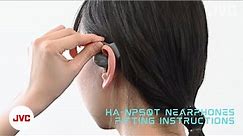 HA-NP50T How to Fit the JVC Open-Ear Earphones #earbuds #headphones #earphone