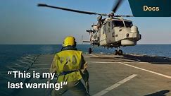 Chilling moment Iranian gunboat heads towards the Royal Navy's HMS Duncan | Warship: Life At Sea
