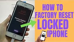 How to Factory Reset Locked iPhone If You Forgot Passcode - Restore iPhone to Factory Settings