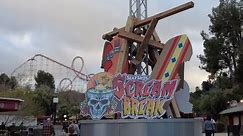 Scream Break preview at Six Flags Magic Mountain