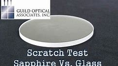 Sapphire Scratch Test