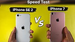 iPhone 7 VS iPhone SE 2020 Speed Test in 2024🔥 | Every Thing You need to know 🤔