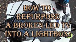 How to repurpose a broken LED TV (TCL)