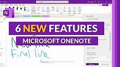Microsoft OneNote New Features // 6 updates for Fall 2022