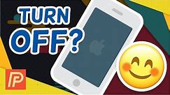 HOW TO TURN OFF IPHONE | iPhone Basics