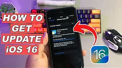 How to Get Software Update iOS 16 on iPhone (All iPhone 6s, 7, 7+)
