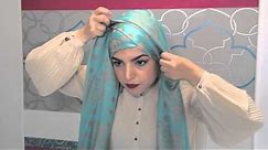 How to create a simple Hijab style for Eid