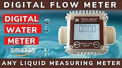 Digital Liquid Flow Meter | Measure Your Water Flow