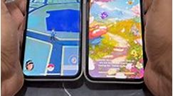 iPhone 11 vs iPhone XR Pokémon GO test🧐#shorts #iphonexr #iphone11