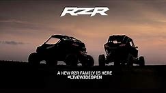 2022 RZR Wide Open Lineup Reveal | Polaris RZR