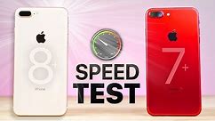 iPhone 8 Plus vs 7 Plus SPEED Test!