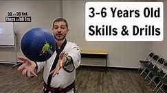 Martial Arts Drills for Children Ages 3-6