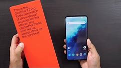 New OnePlus 7T Pro Unboxing & Overview - Never Settled