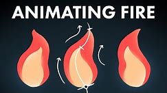 Quick Fire Animation | How to Animate a 2D Flame