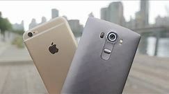 LG G4 vs Apple iPhone 6 - Camera Comparison