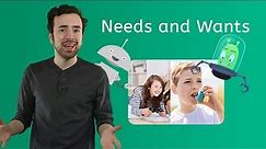 Needs and Wants - Beginning Social Studies 1 for Kids!