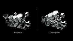 Flat plane vs Cross plane - V8 crankshafts in comparison (Mercedes AMG GT Black Series)