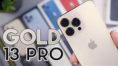 Gold iPhone 13 Pro Unboxing & First Impressions!