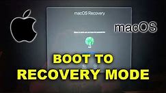 How to boot to macOS recovery mode - Apple Macbook M1, M1 Air, M1 Pro, M1 Max and M2