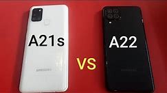 Samsung Galaxy A22 vs Samsung Galaxy A21s comparaison