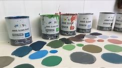 Colour mixing with Annie Sloan chalk paint￼