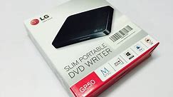LG Slim Portable GP50NB40 External DVD Writer Unboxing (INDIA)