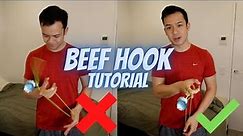Beef Hook Yoyo Trick Tutorial (Throw Hand Hook)