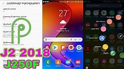 Pie Rom With {Theme Store fully Working } For J2 2018/J2 Pro 《J250f》