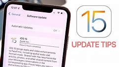 How to Update to iOS 15 - Tips Before Installing!
